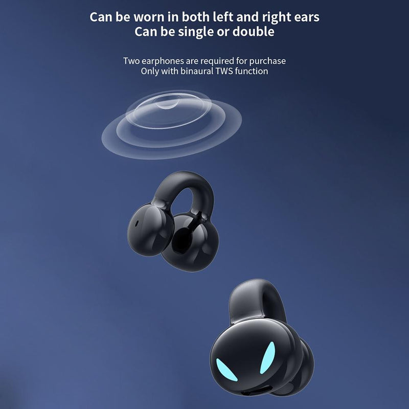 Wireless Sport Earbuds with Comfort Fit - no Ear Pain - Black