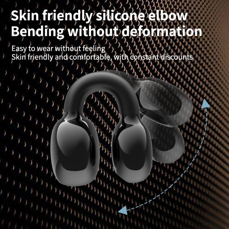 Wireless Sport Earbuds with Comfort Fit - no Ear Pain - Black